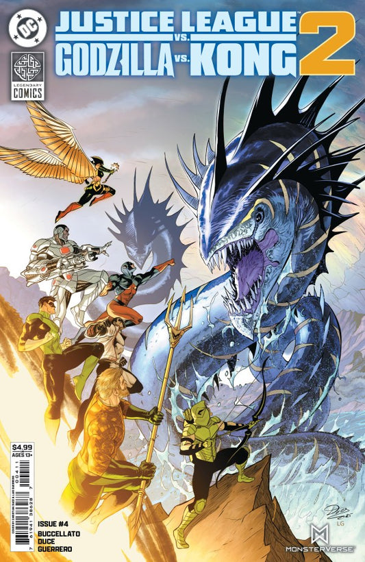 Justice League Vs Godzilla Vs Kong 2 #4 2025 DC Comics