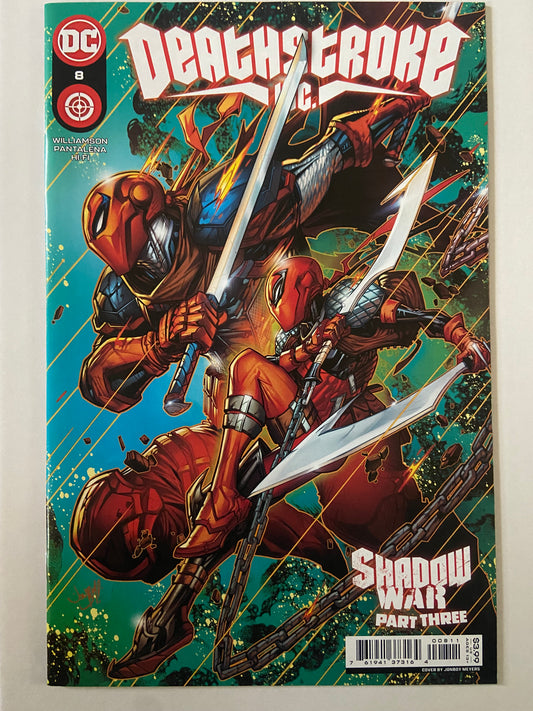 Deathstroke Inc #8 2022 DC Comics Shadow War