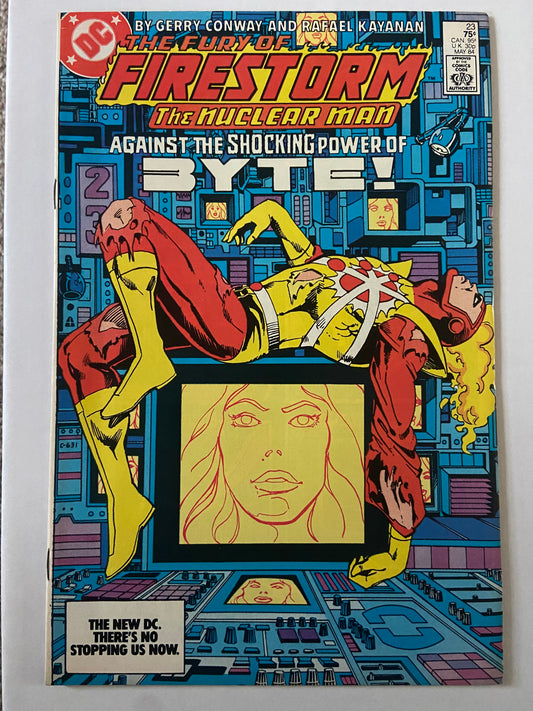Firestorm The Nuclear Man #23 1984 DC Comics 1st Appearance Of Felicity Smoke