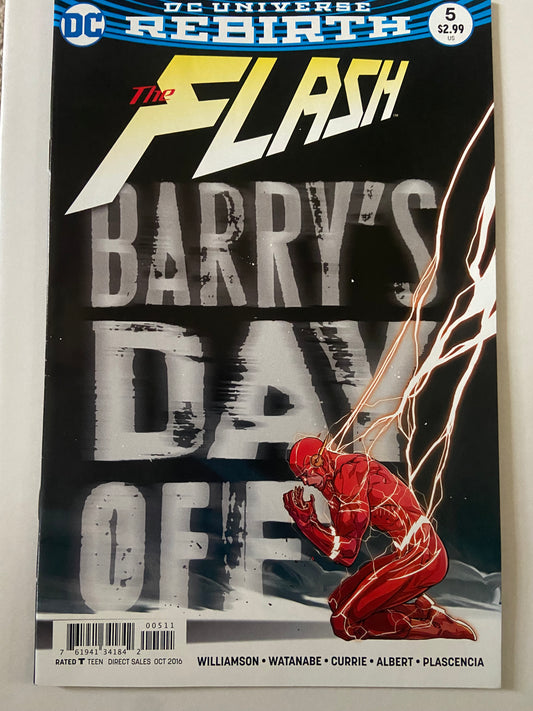 Flash #5 2016 DC Comics 1st Full Appearance Of Godspeed