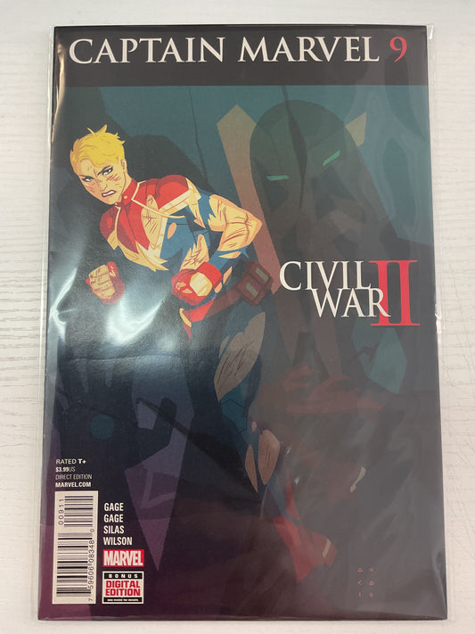 Captain Marvel #9 2016 Marvel Comics Civil War II