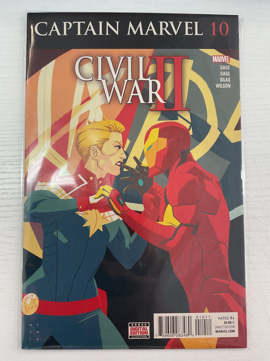 Captain Marvel #10 2016 Marvel Comics Civil War II