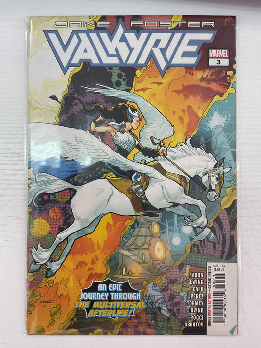 Jane Foster Valkyrie #3 2019 Marvel Comics