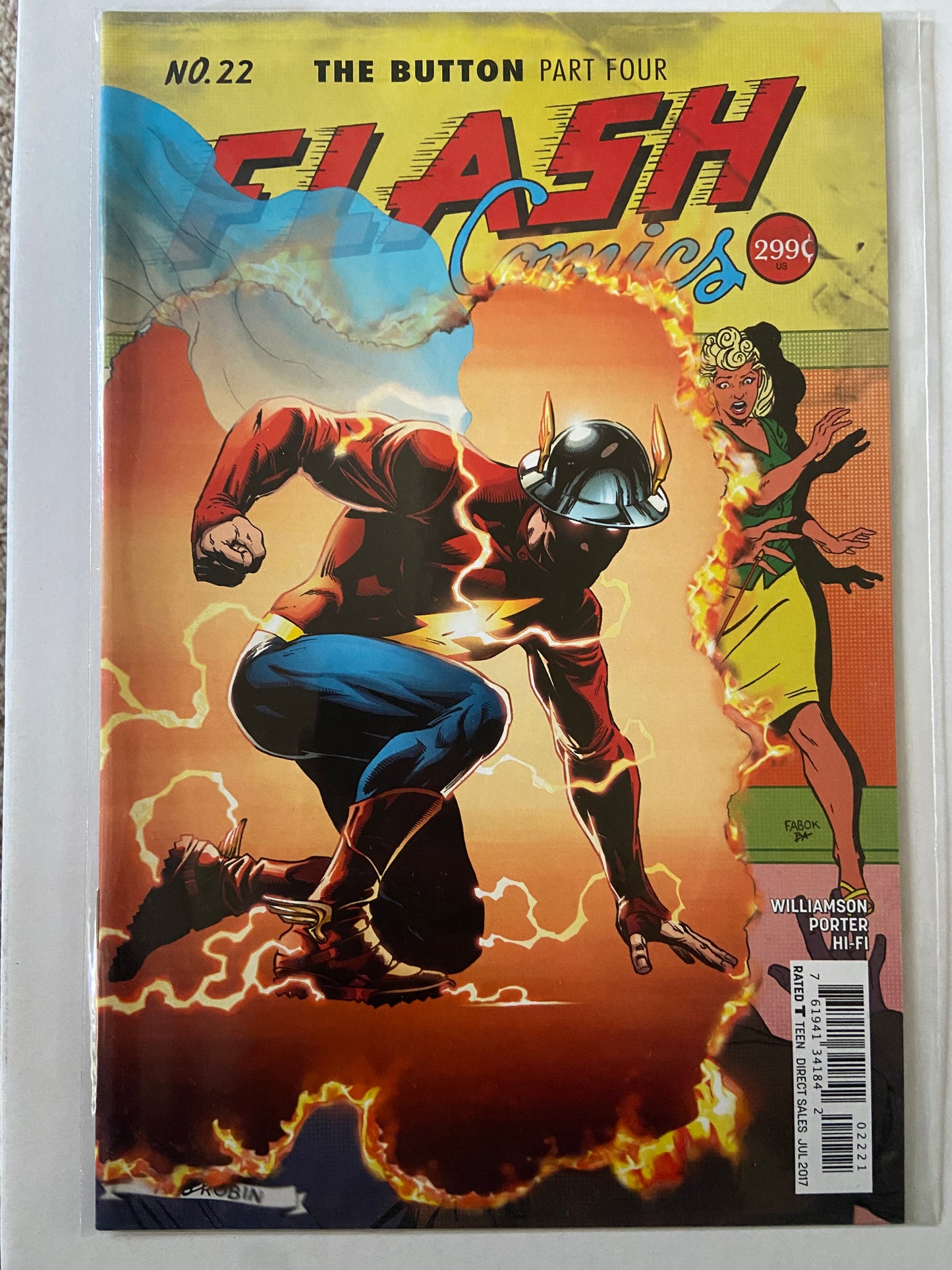 Flash #22 2017 DC Comics 2D Variant