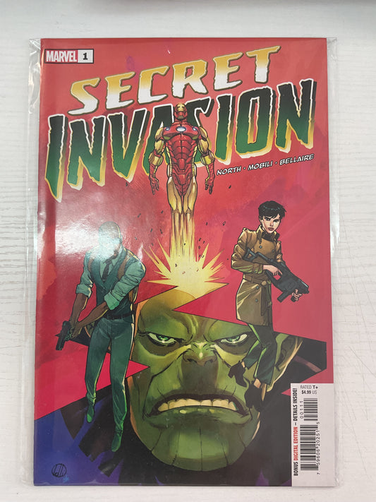 Secret Invasion #1 2022 Marvel Comics