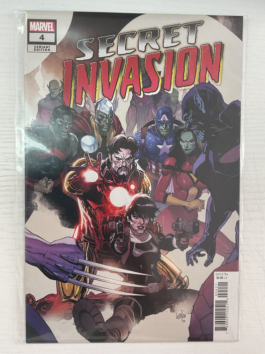 Secret Invasion #4 2022 Marvel Comics Yu Variant