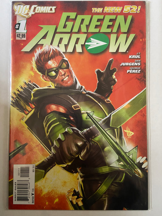 Green Arrow #1 2011 DC Comics