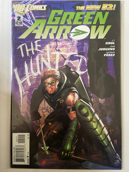 Green Arrow #2 2011 DC Comics