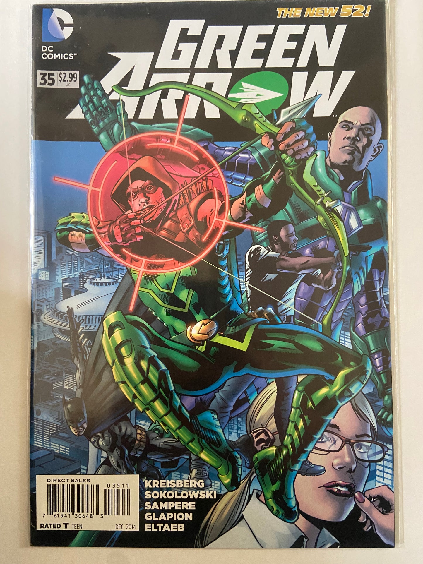 Green Arrow #35 2014 DC Comics