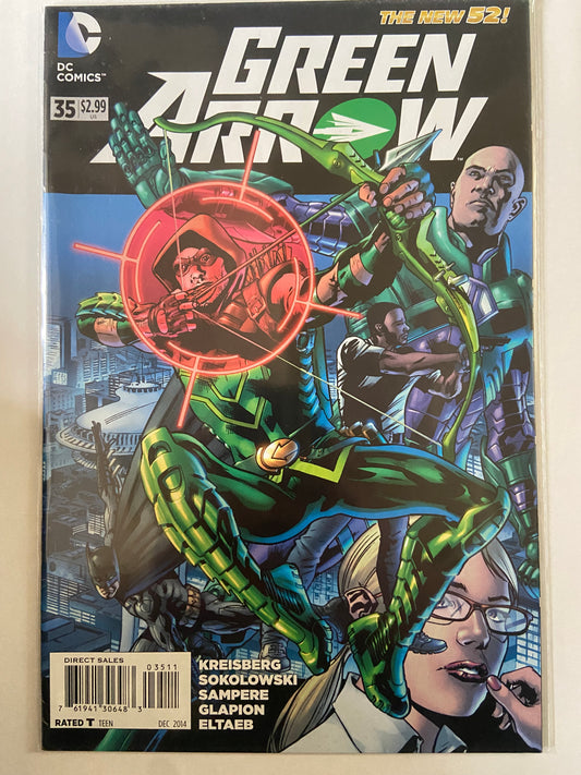 Green Arrow #35 2014 DC Comics