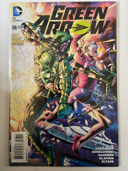 Green Arrow #36 2014 DC Comics