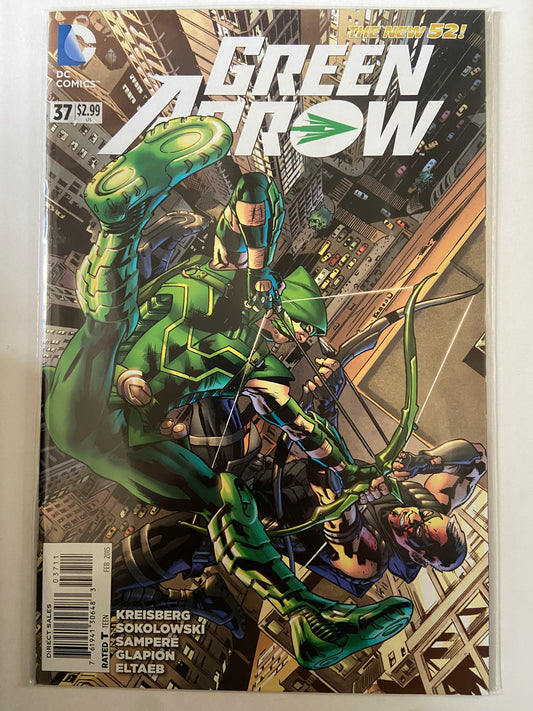 Green Arrow #37 2014 DC Comics