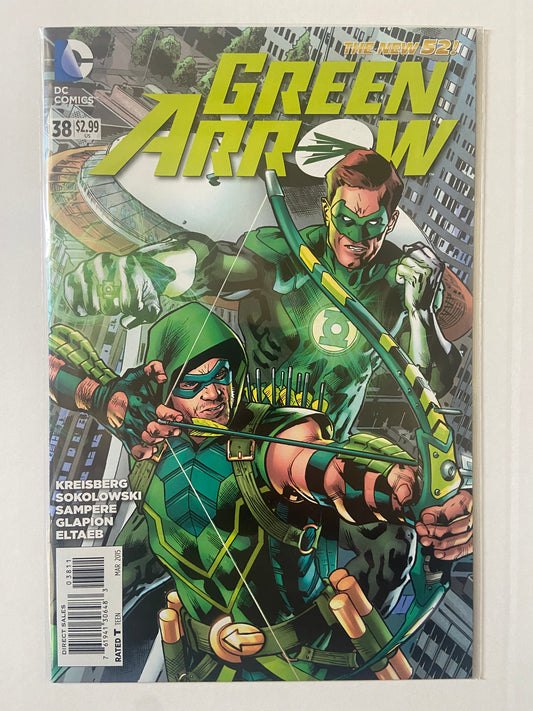 Green Arrow #38 2015 DC Comics