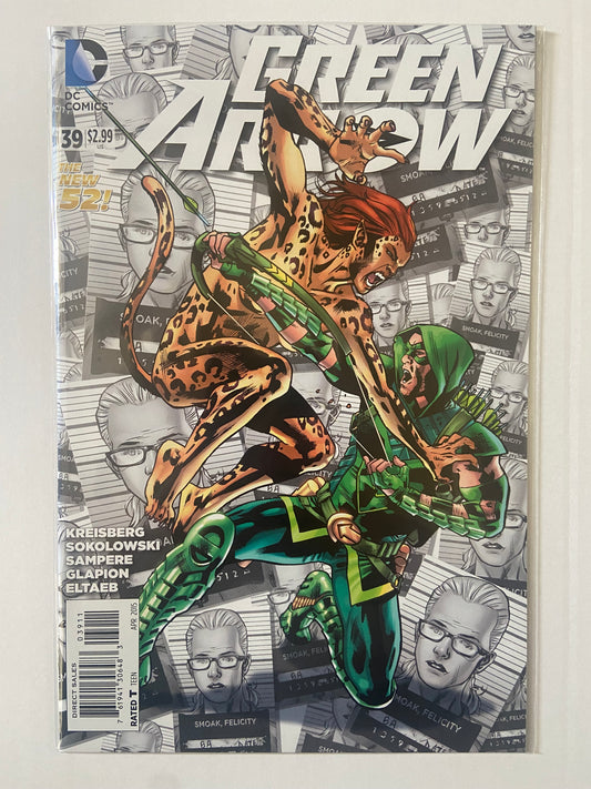 Green Arrow #39 2015 DC Comics