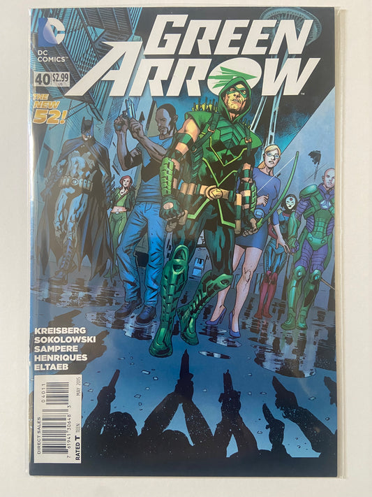 Green Arrow #40 2015 DC Comics
