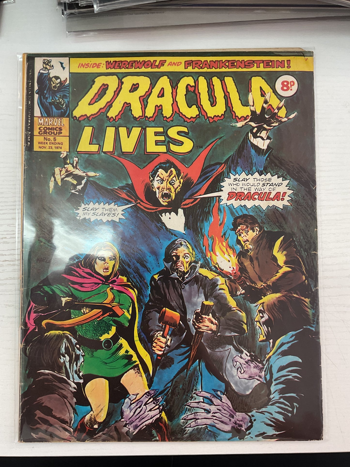 Dracula Lives #5 1974 Marvel Comics UK