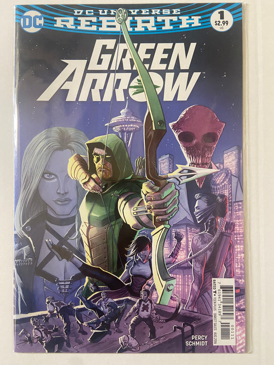 Green Arrow #1 2016 DC Comics