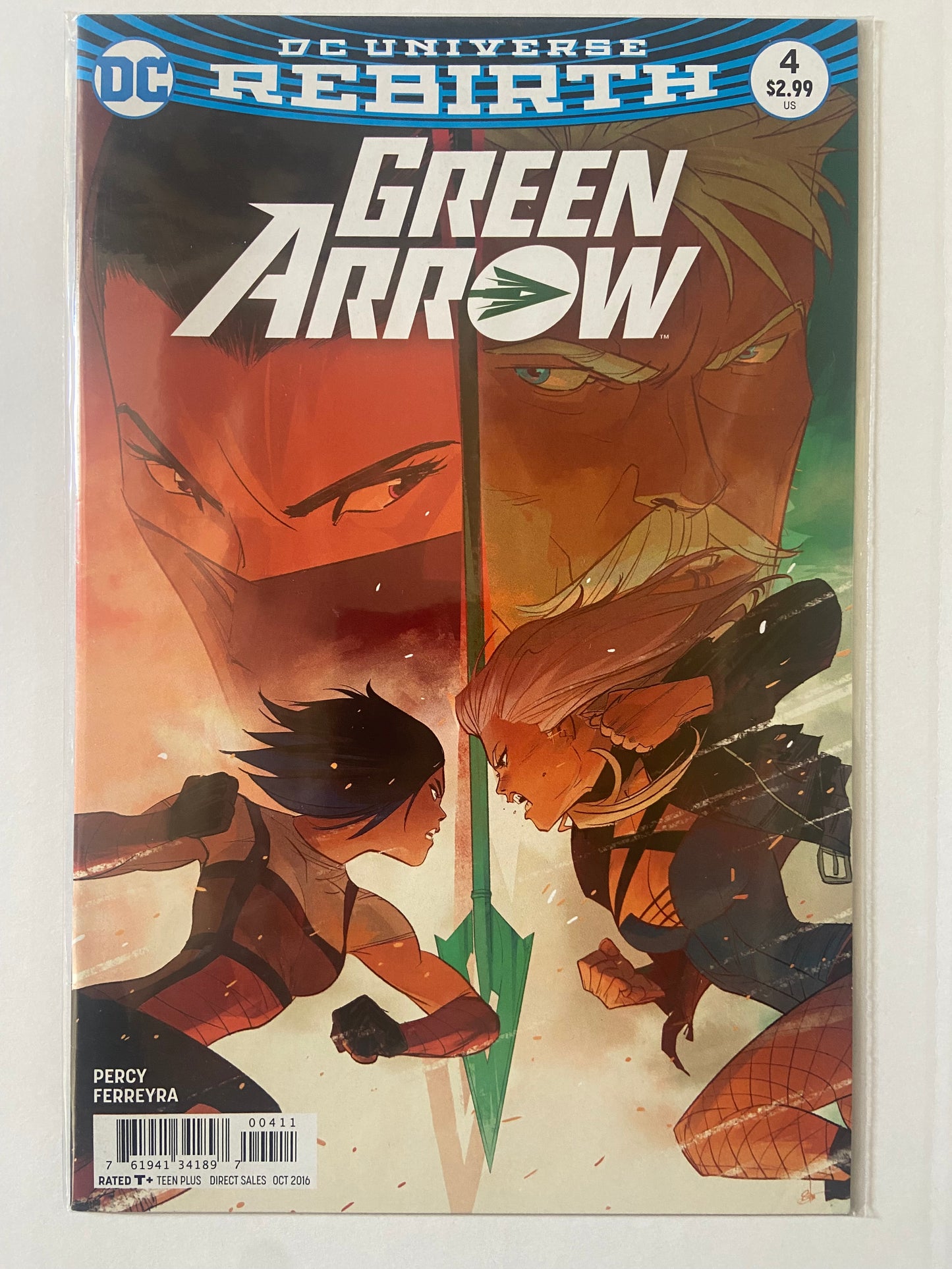 Green Arrow #4 2016 DC Comics