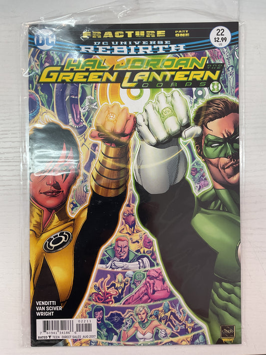 Hal Jordan And The Green Lantern Corps #22 2017 DC Comics