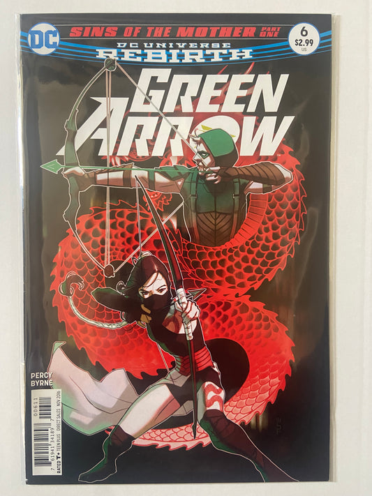 Green Arrow #6 2016 DC Comics