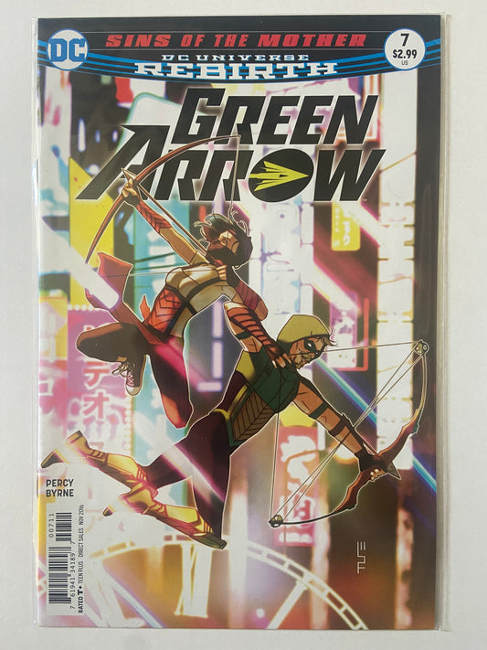 Green Arrow #7 2016 DC Comics