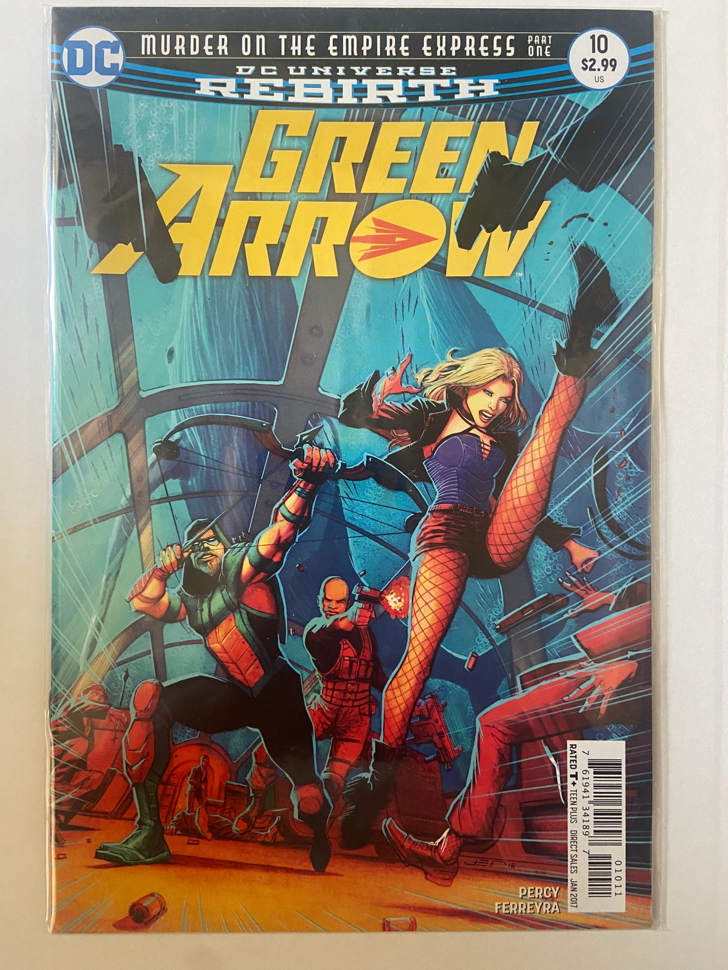 Green Arrow #10 2017 DC Comics