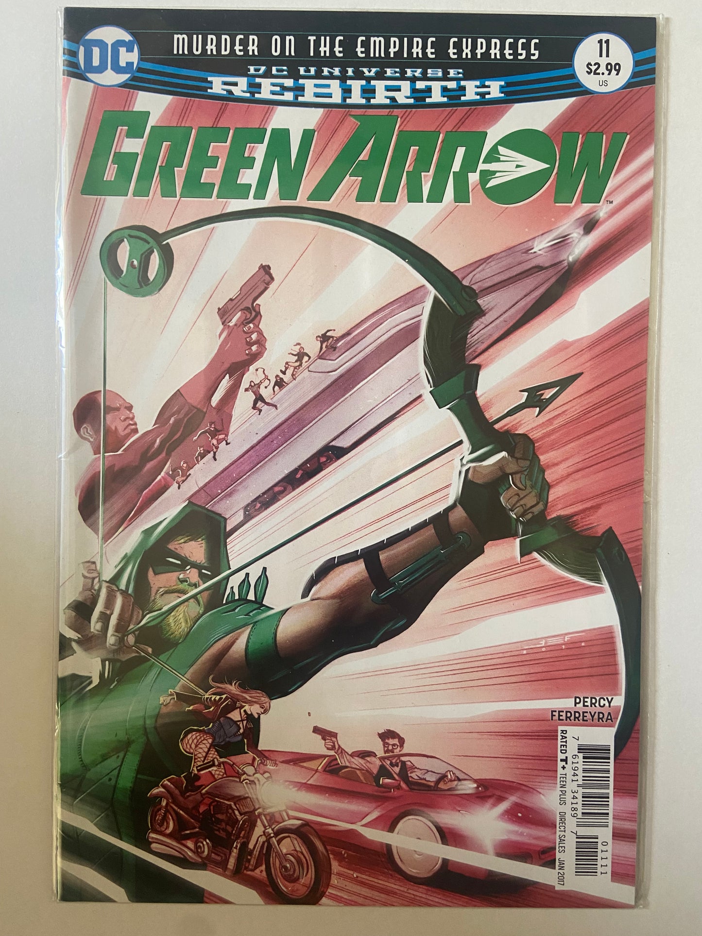 Green Arrow #11 2017 DC Comics
