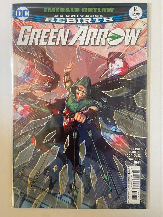 Green Arrow #14 2017 DC Comics