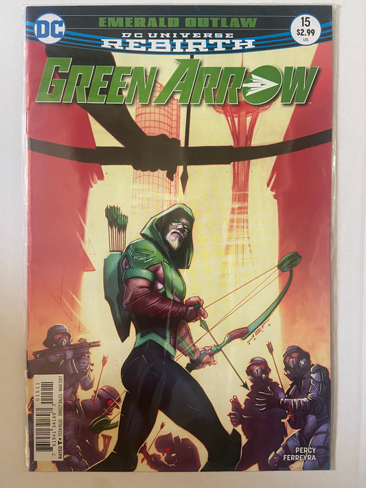 Green Arrow #15 2017 DC Comics