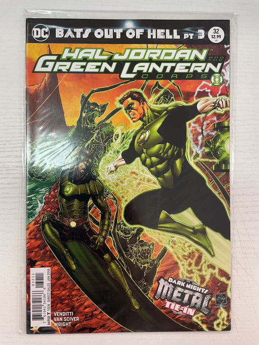 Hal Jordan And The Green Lantern Corps #32 2018 DC Comics Dark Nights Metal