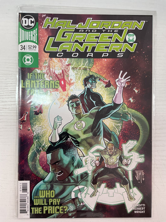 Hal Jordan And The Green Lantern Corps #33 2018 DC Comics