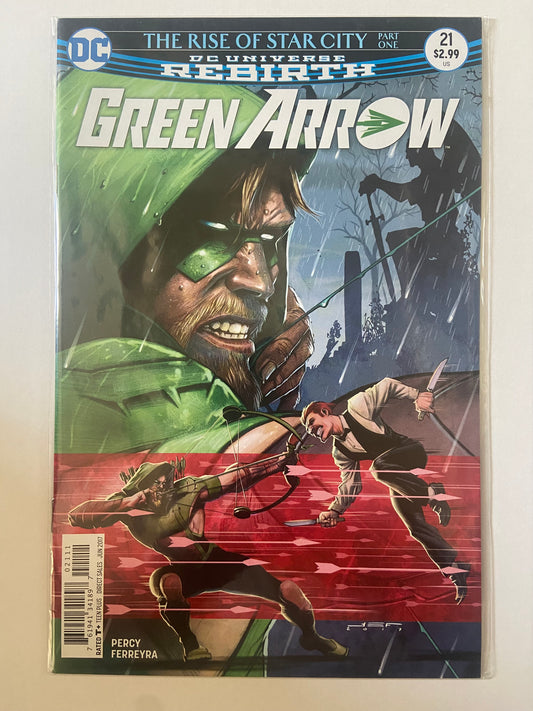 Green Arrow #21 2017 DC Comics