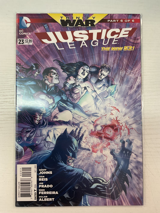 Justice League #23 2013 DC Comics Trinity War