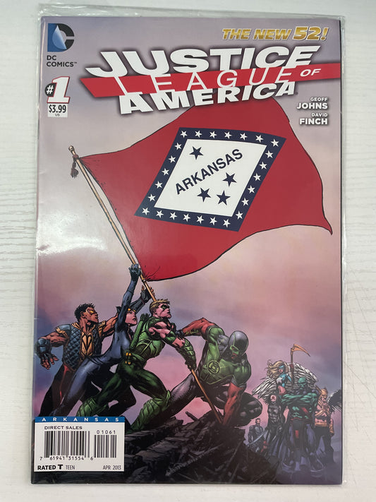 Justice League Of America #1 2013 DC Comics Arkansas Variant