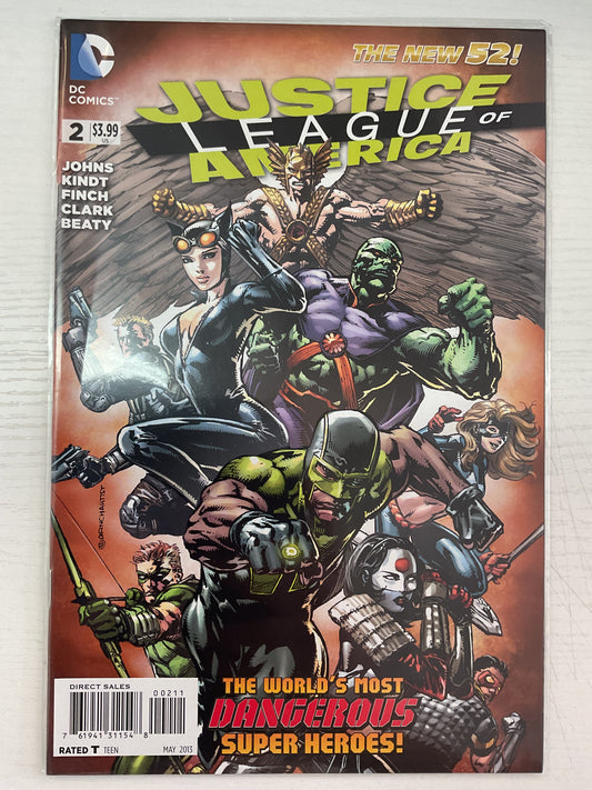 Justice League Of America #2 2013 DC Comics