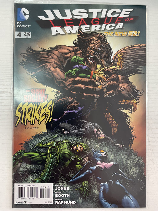 Justice League Of America #4 2013 DC Comics