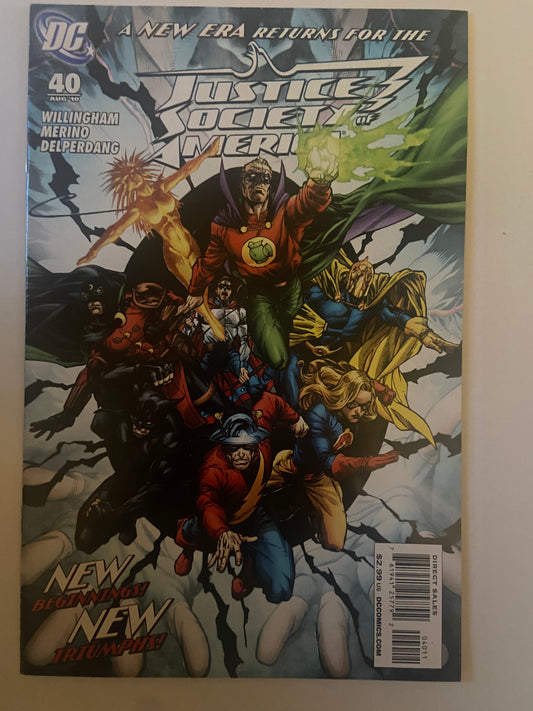 Justice Society Of America #40 2010 DC Comics