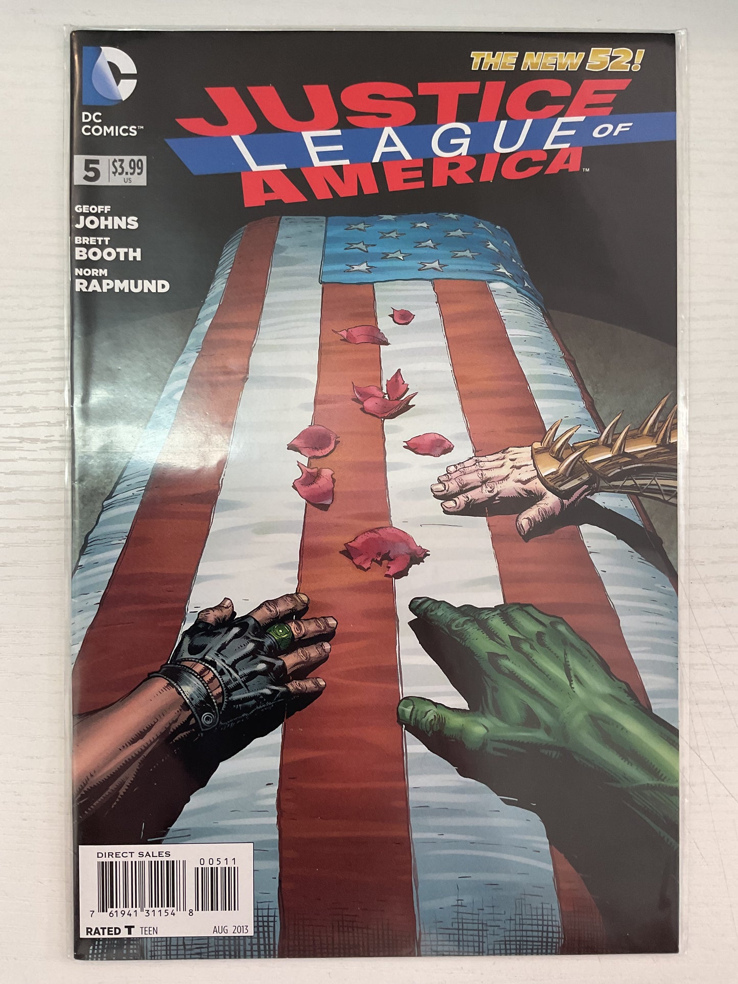 Justice League Of America #5 2013 DC Comics