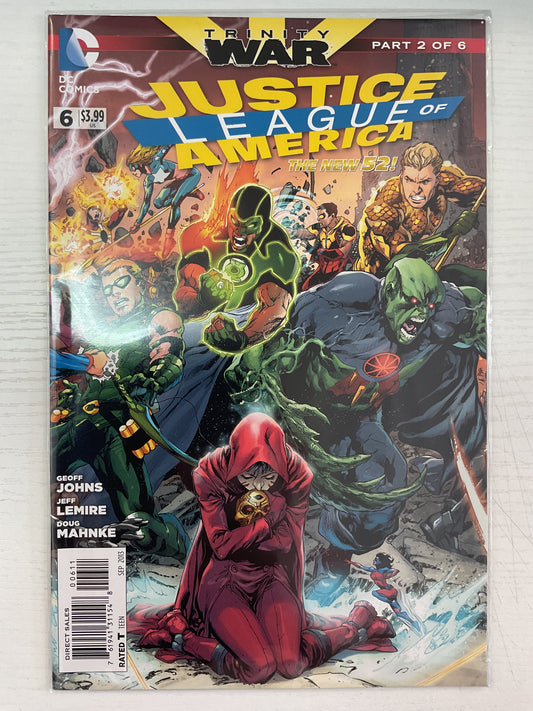 Justice League Of America #6 2013 DC Comics Trinity War