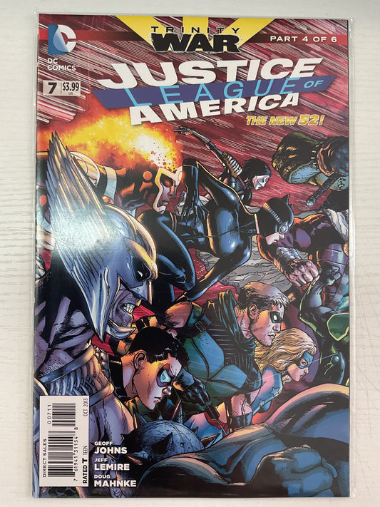 Justice League Of America #7 2013 DC Comics