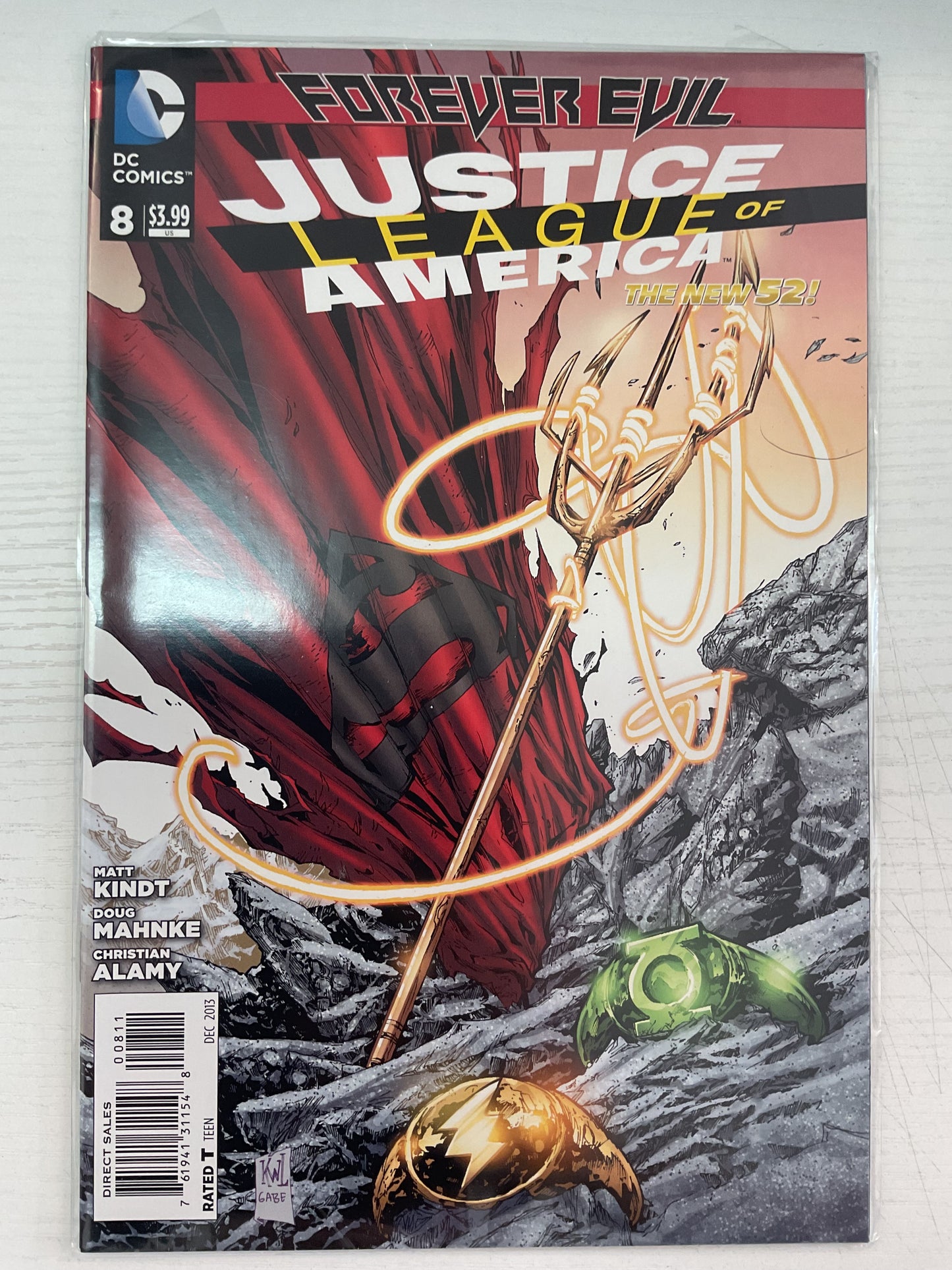 Justice League Of America #8 2013 DC Comics Forever Evil