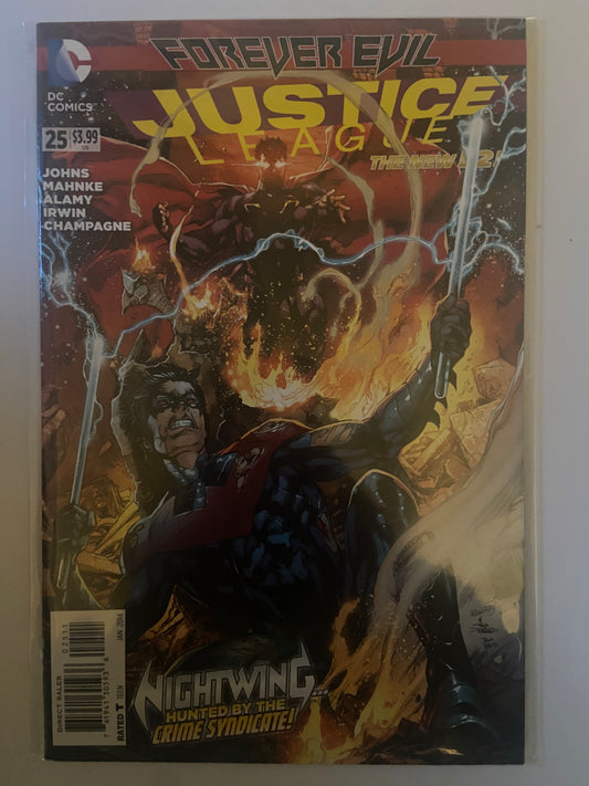 Justice league #25 2014 DC Comics Forever Evil
