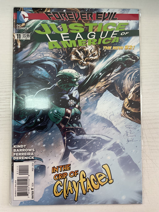 Justice League Of America #11 2014 DC Comics Forever Evil
