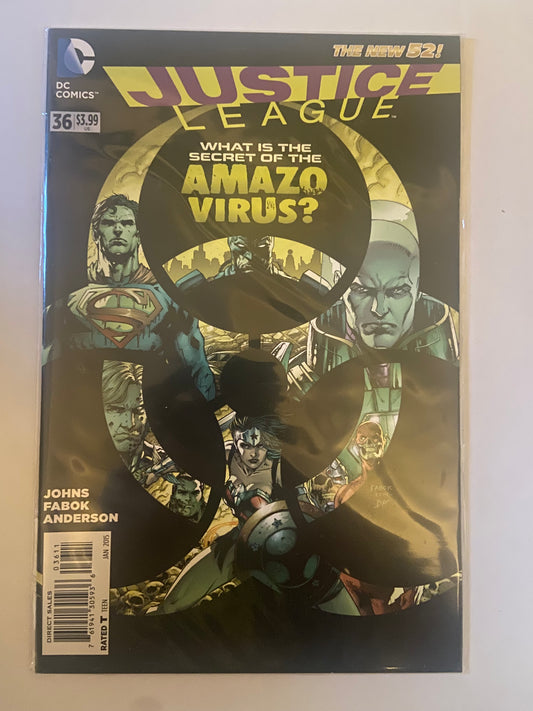 Justice League #36 2015 DC Comics