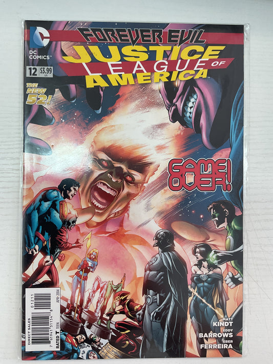 Justice League Of America #12 2014 DC Comics Forever Evil