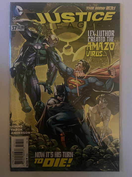 Justice League #37 2015 DC Comics