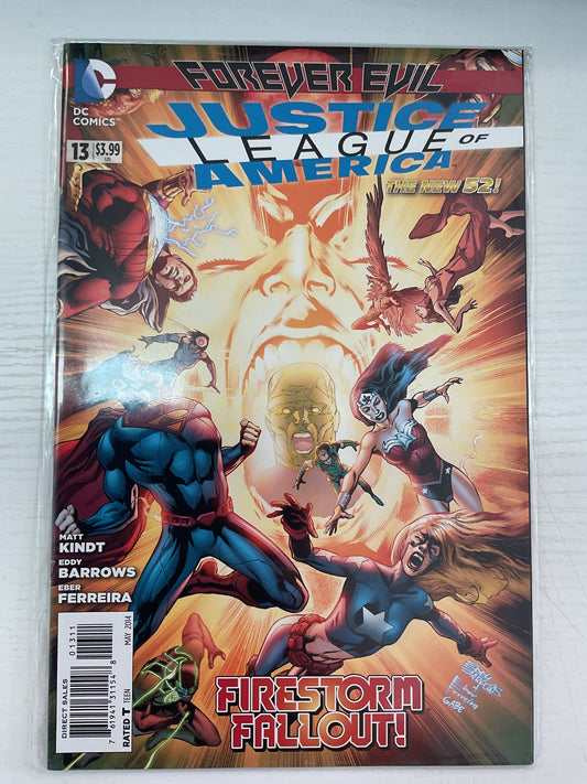 Justice League Of America #13 2014 DC Comics Forever Evil