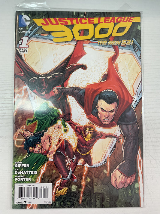 Justice League 3000 #1 2014 DC Comics