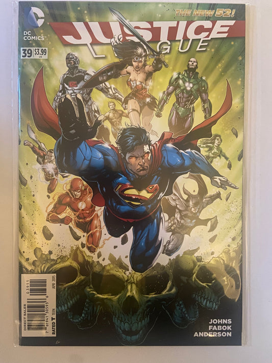 Justice League #39 2015 DC Comics
