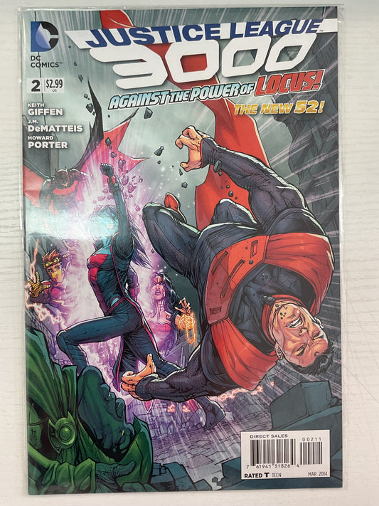 Justice League 3000 #2 2014 DC Comics